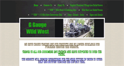 Desktop Screenshot of ggaugewildwest.com